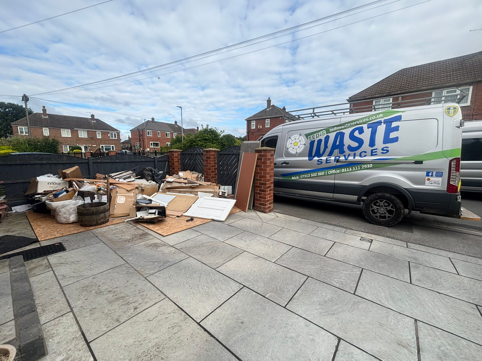 Builders waste clearance for construction and renovation debris